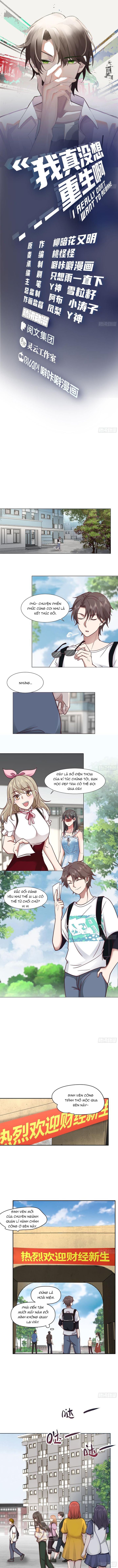 Đọc truyện [Manhuahot] Tôi thật sự không muốn tái sinh đâu - Chap 8